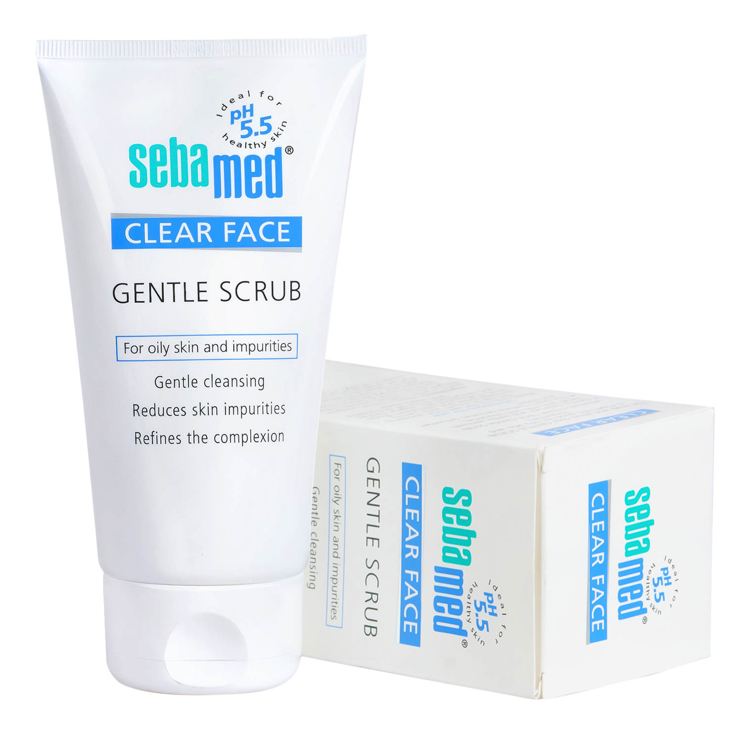 Kem Tẩy Tế Bào Chết Sebamed Ph5,5 Clear Face Gentle Scrub - SCF02A - 150ml